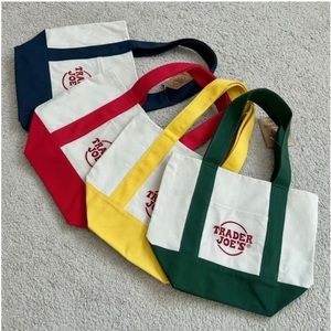 Trader Joe’s mini tote bag bundle (yellow+red)